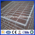 2015 venta caliente PVC recubierto de malla de alambre gabión caja, caja de gabion galvanizado